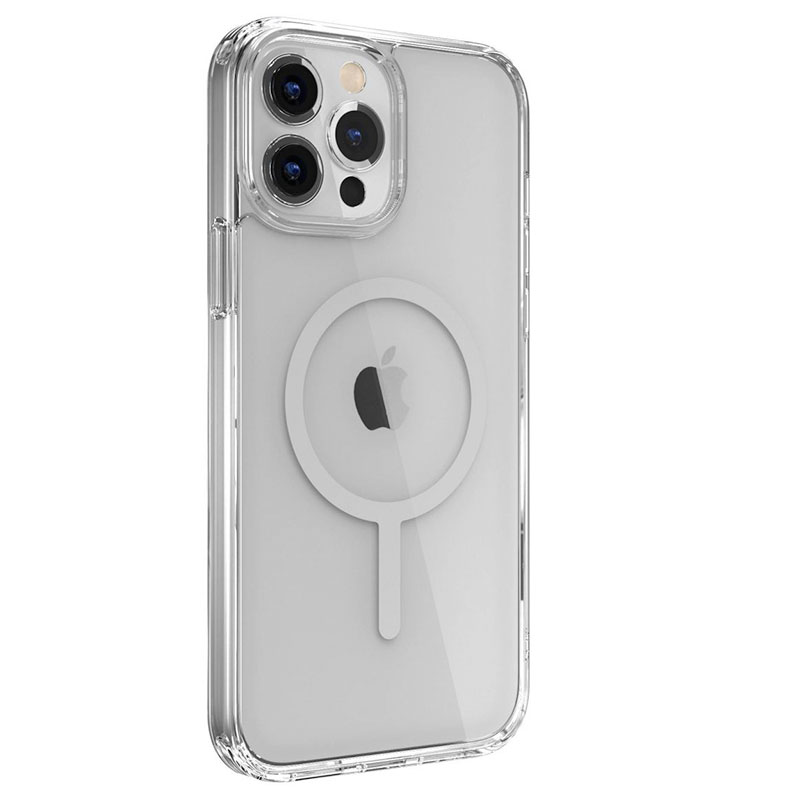 SwitchEasy kryt MagCrush Magsafe Shockproof Case pre iPhone 13 Pro Max - Clear