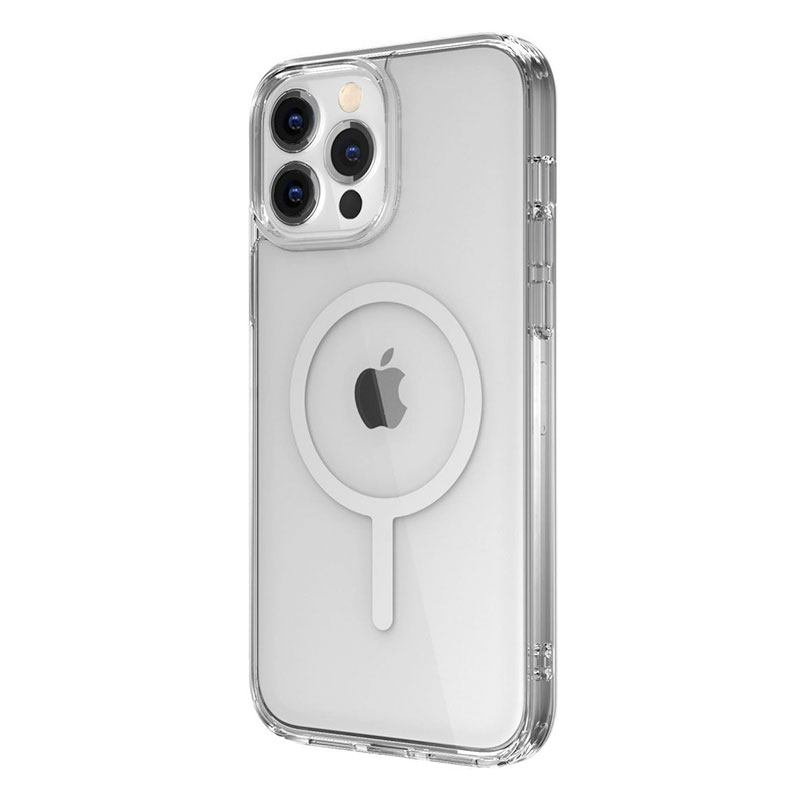 SwitchEasy kryt MagCrush Magsafe Shockproof Case pre iPhone 13 Pro Max - Clear