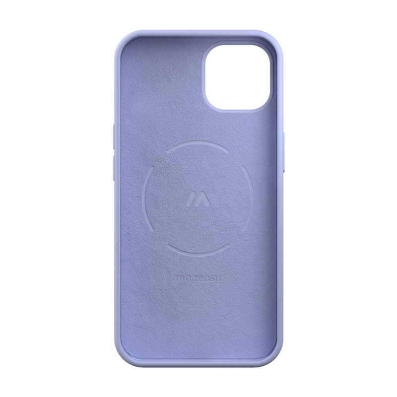 SwitchEasy kryt MagSkin Magnetic Silicone Case pre iPhone 13 - Lilac