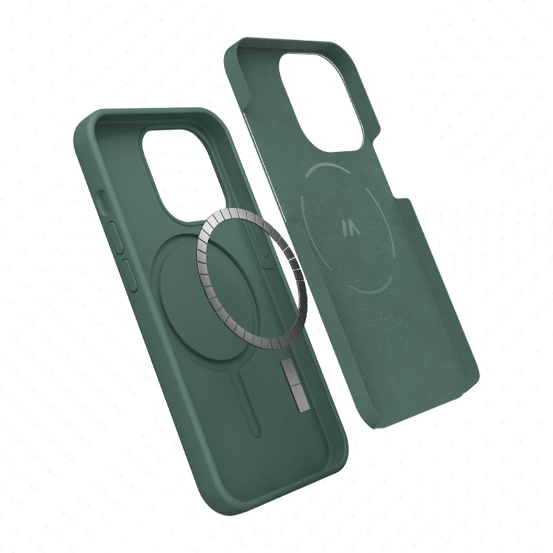 SwitchEasy kryt MagSkin Magnetic Silicone Case pre iPhone 13 - Lilac