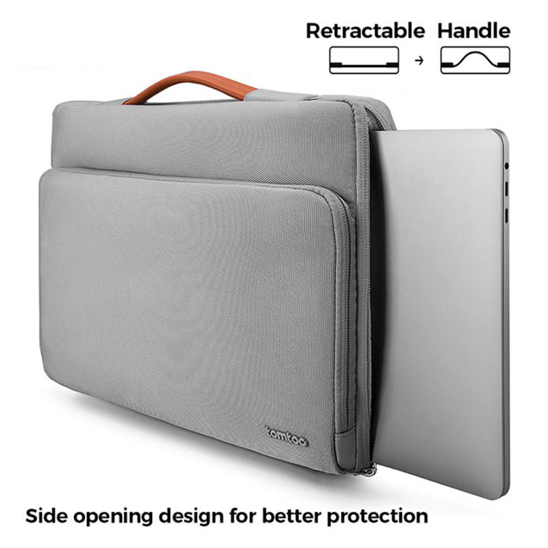 TomToc taška Versatile A14 pre Macbook Pro 14" M1/M2/M3/M4 - Silver Gray