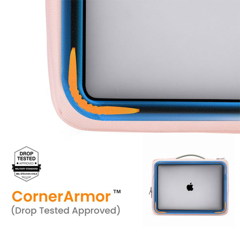TomToc taška Versatile A14 pre Macbook Pro 14" M1/M2/M3/M4 - Baby Pink
