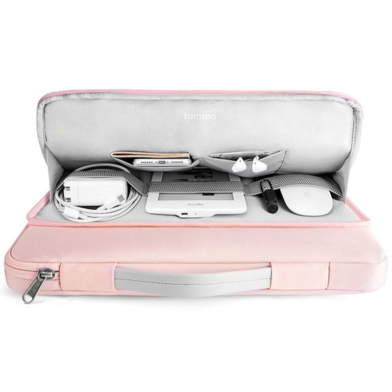 TomToc taška Versatile A14 pre Macbook Pro 14" M1/M2/M3/M4 - Baby Pink