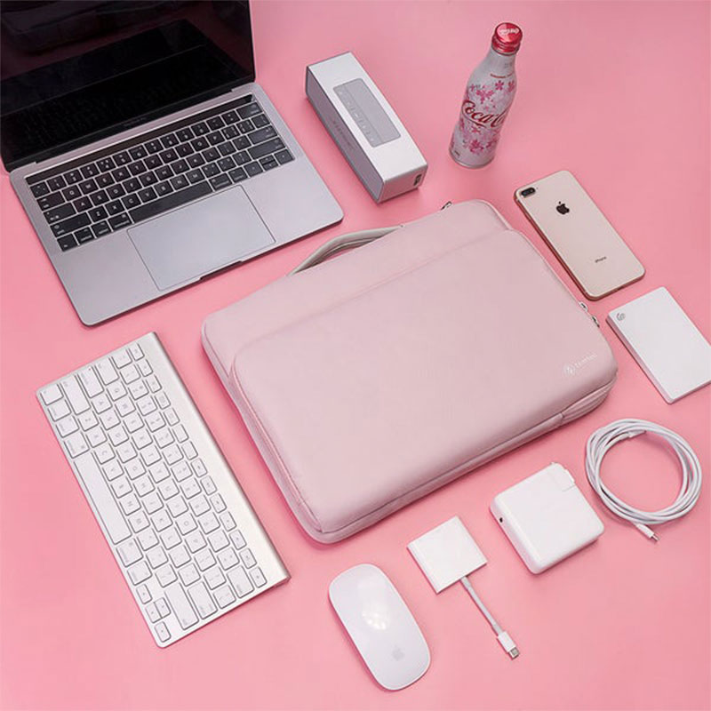 TomToc taška Versatile A14 pre Macbook Pro 14" M1/M2/M3/M4 - Baby Pink