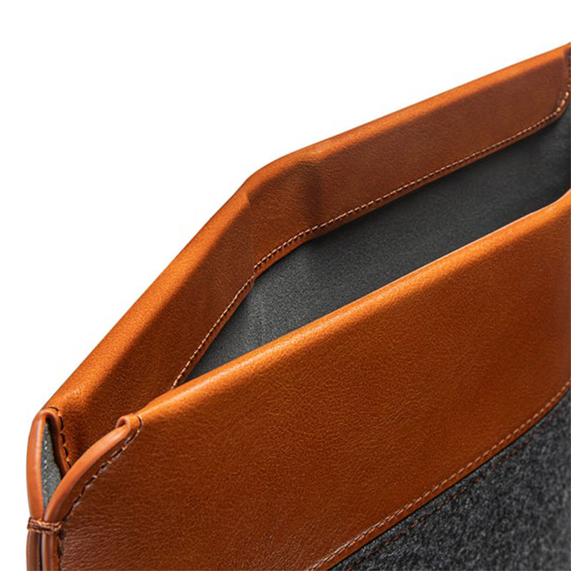 Tomtoc puzdro Felt & PU Leather Case pre iPad Pro 12.9" - Gray/Brown
