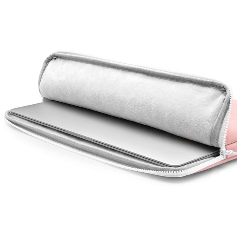 Tomtoc puzdro Lady Shell Series with Pouch pre Macbook Pro/Air 13" - Pink