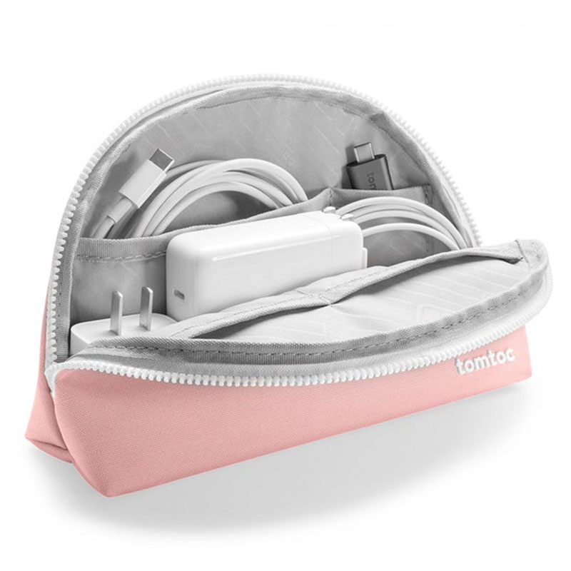 Tomtoc puzdro Lady Shell Series with Pouch pre Macbook Pro/Air 13" - Pink