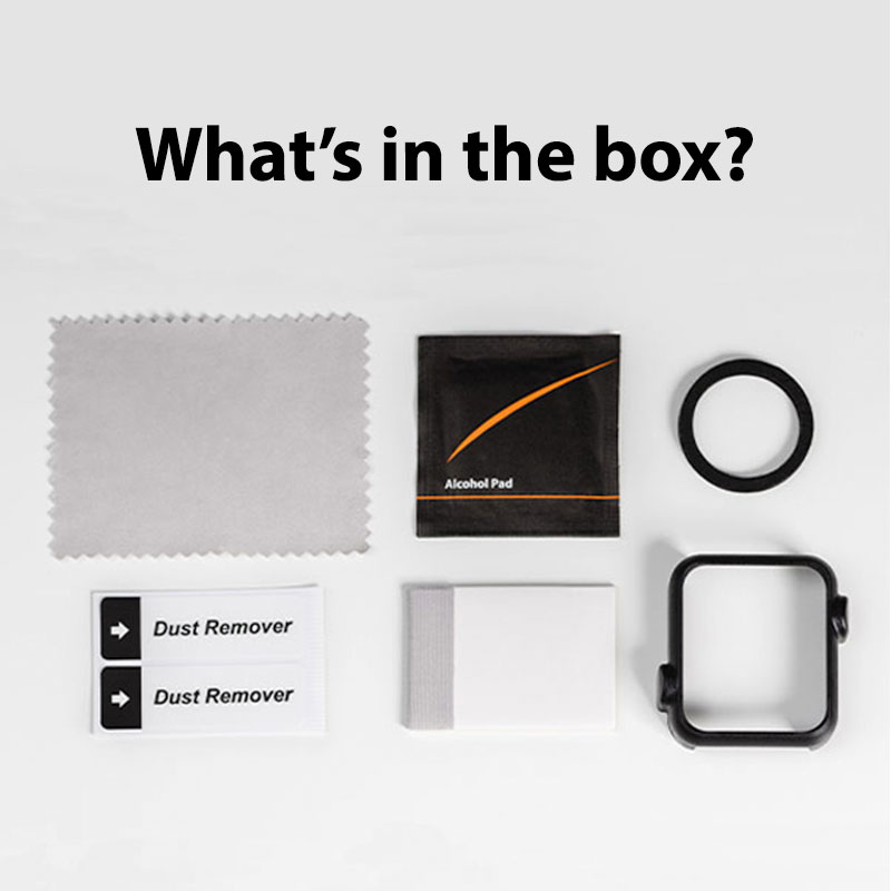 SwitchEasy ochranné sklo Shield 3D Full Screen Protector pre Apple Watch 41mm