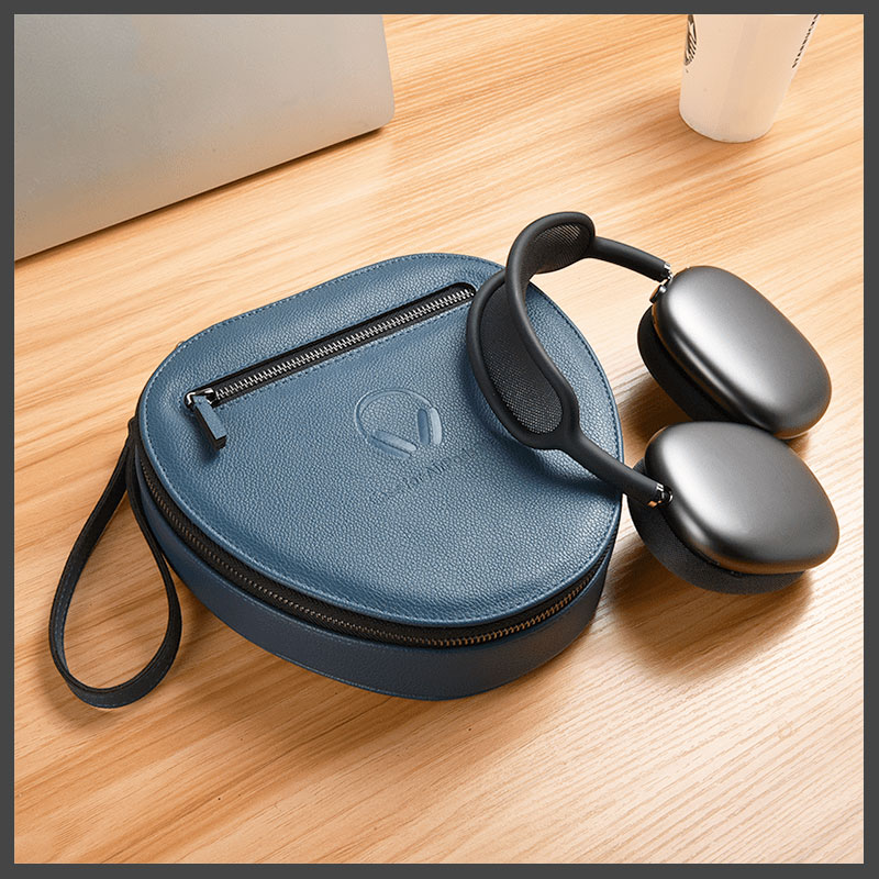 WIWU puzdro PU Leather APM Case pre Apple Airpods Max - Black