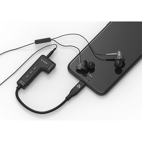 Adam Elements iLinio Lighting/Aux/Charging adaptér - Black