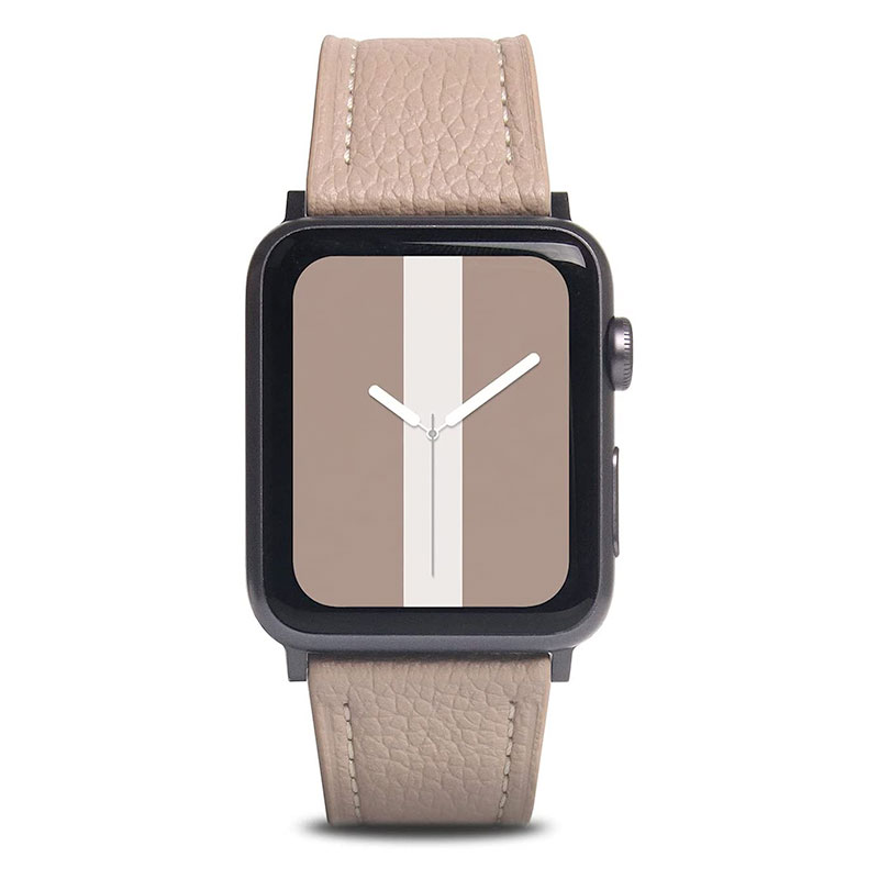 SLG Design remienok D8 Edition pre Apple Watch 42/44/45mm - Light Cream