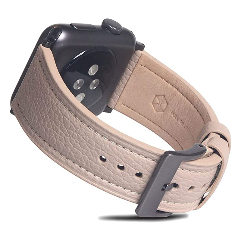 SLG Design remienok D8 Edition pre Apple Watch 42/44/45mm - Light Cream