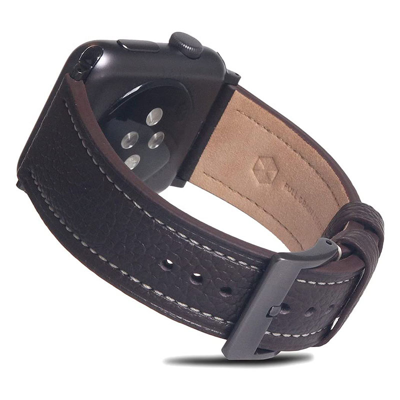 SLG Design remienok D8 Edition pre Apple Watch 42/44/45mm - Brown Cream