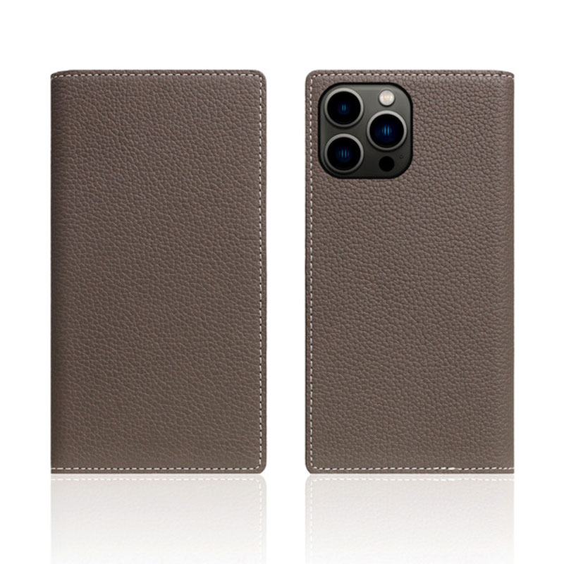 SLG Design puzdro D8 Full Grain Leather pre iPhone 13 Pro Max - Etoff Cream