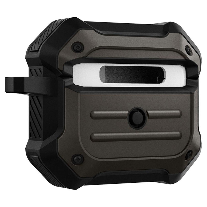 Spigen puzdro Tough Armor pre Apple Airpods 3 - Gunmetal