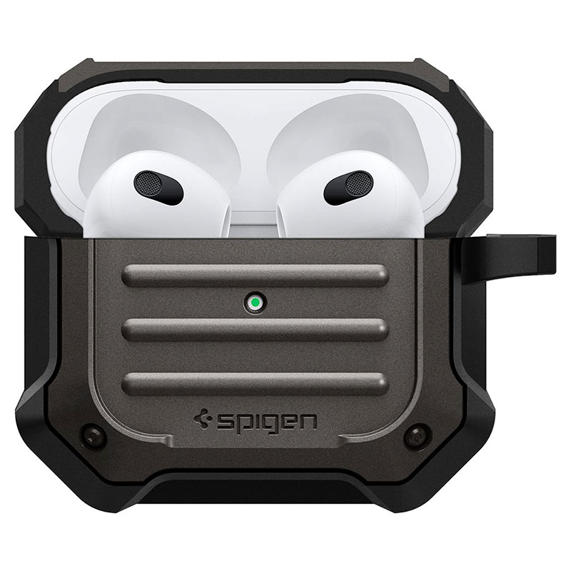Spigen puzdro Tough Armor pre Apple Airpods 3 - Gunmetal