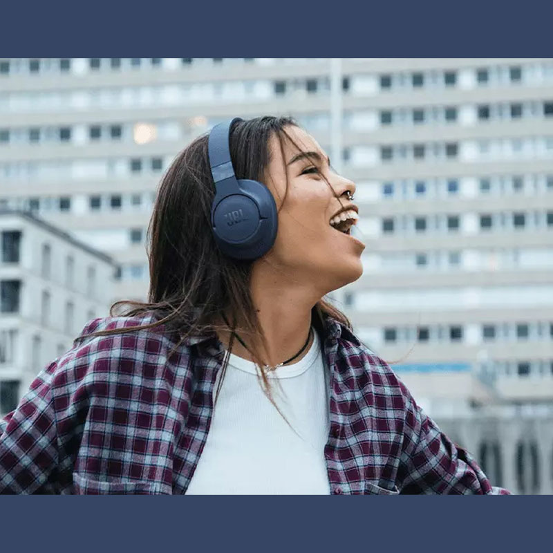 JBL Tune 710BT Blue slúchadlá