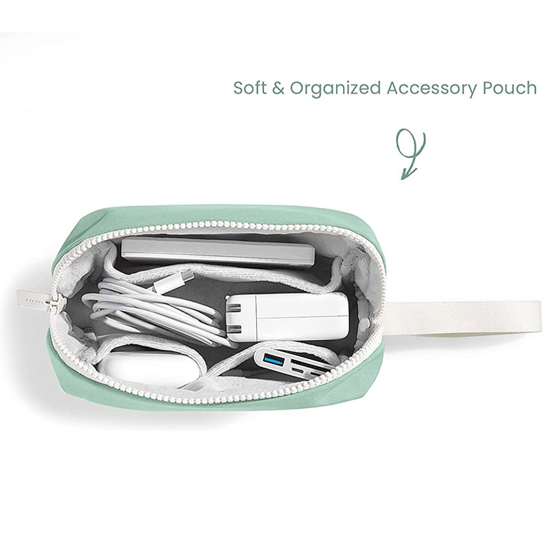 Tomtoc puzdro Lady Sleeve with Pouch pre Macbook Pro 14" M1/M2/M3 - Turquoise