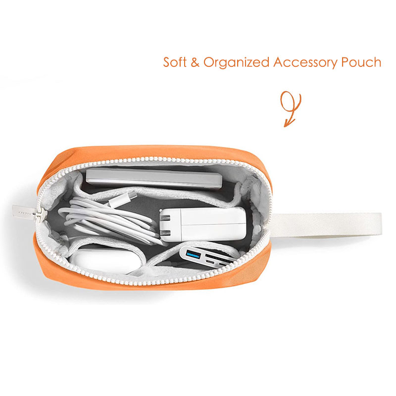 Tomtoc puzdro Lady Sleeve with Pouch pre Macbook Pro 14" M1/M2/M3 - Orange