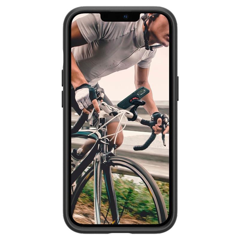 Spigen kryt Gearlock Bike Mount case pre iPhone 13 Pro - Black