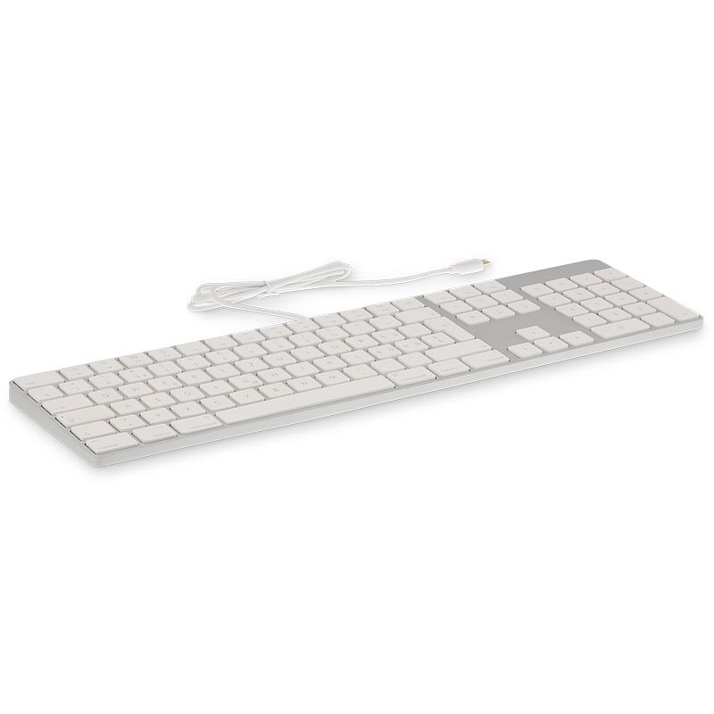 LMP klávesnica Wired USB-C Numeric Keyboard EN layout - Silver Aluminium