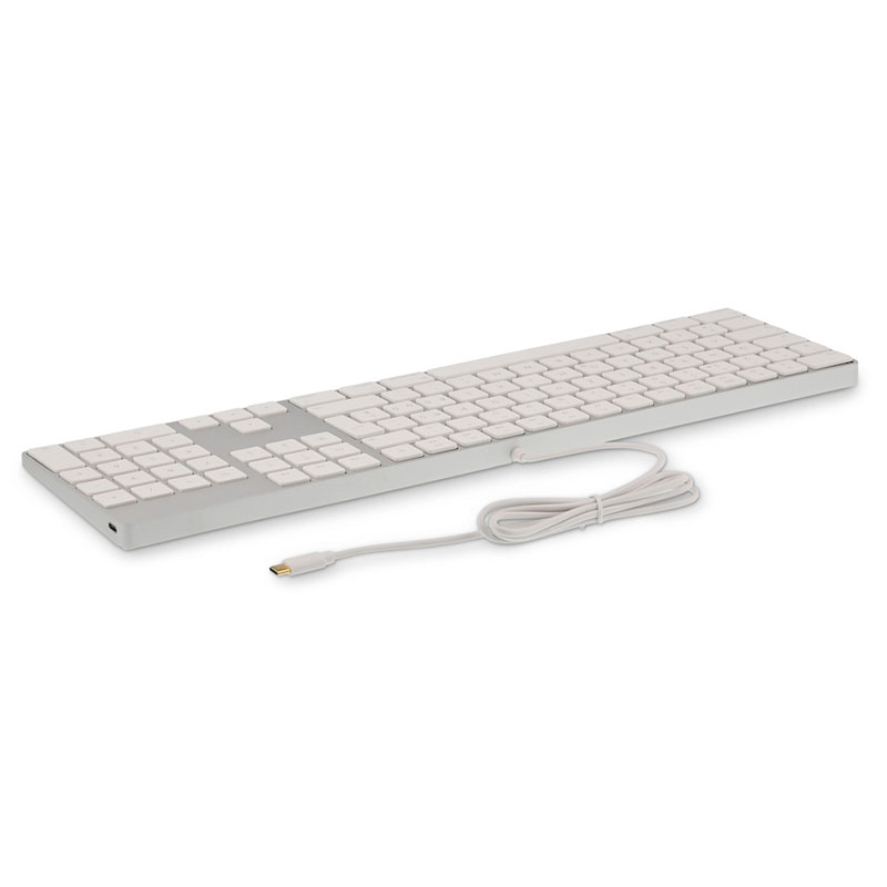 LMP klávesnica Wired USB-C Numeric Keyboard EN layout - Silver Aluminium