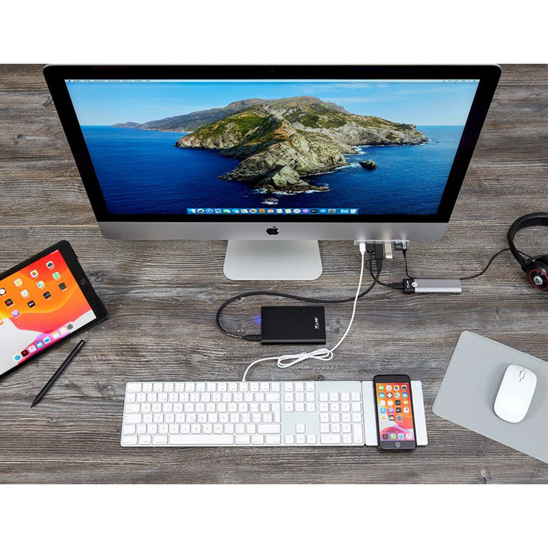 LMP klávesnica Wired USB-C Numeric Keyboard EN layout - Silver Aluminium