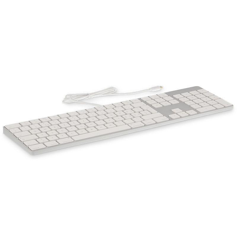 LMP klávesnica Wired USB-C Numeric Keyboard EN layout - Silver Aluminium