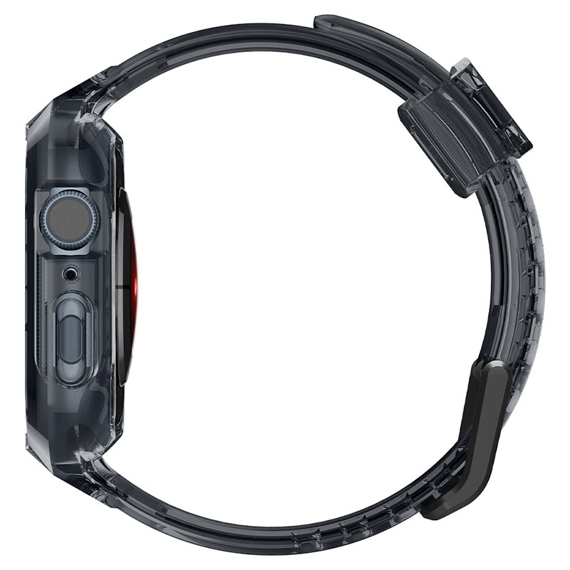 Spigen kryt Liquid Crystal Pro pre Apple Watch 4/5/6/7/8/SE 44/45mm - Space Crystal