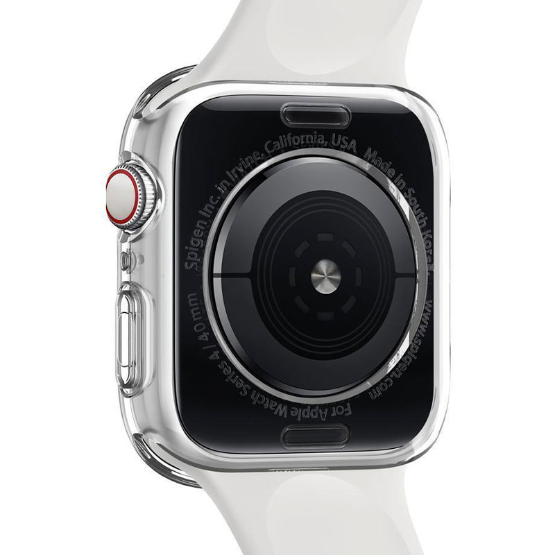 Spigen kryt Liquid Crystal pre Apple Watch 4/5/6/7/8/SE 40/41mm - Crystal Clear