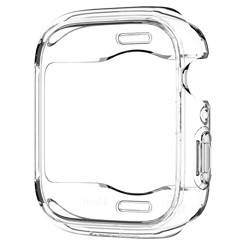 Spigen kryt Ultra Hybrid pre Apple Watch 7/8 45mm - Crystal Clear