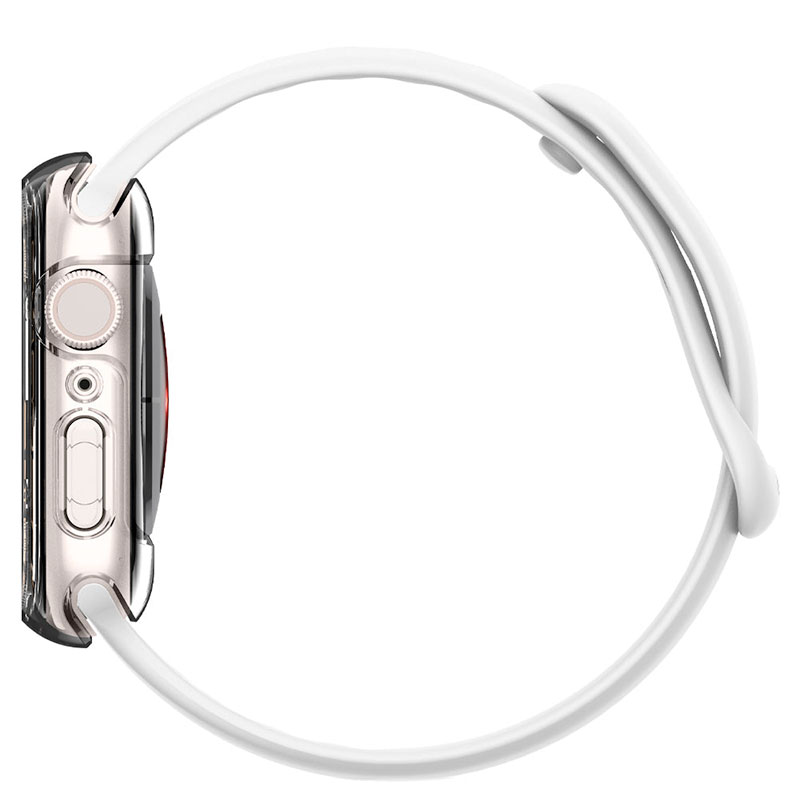 Spigen kryt Ultra Hybrid pre Apple Watch 7/8 45mm - Crystal Clear