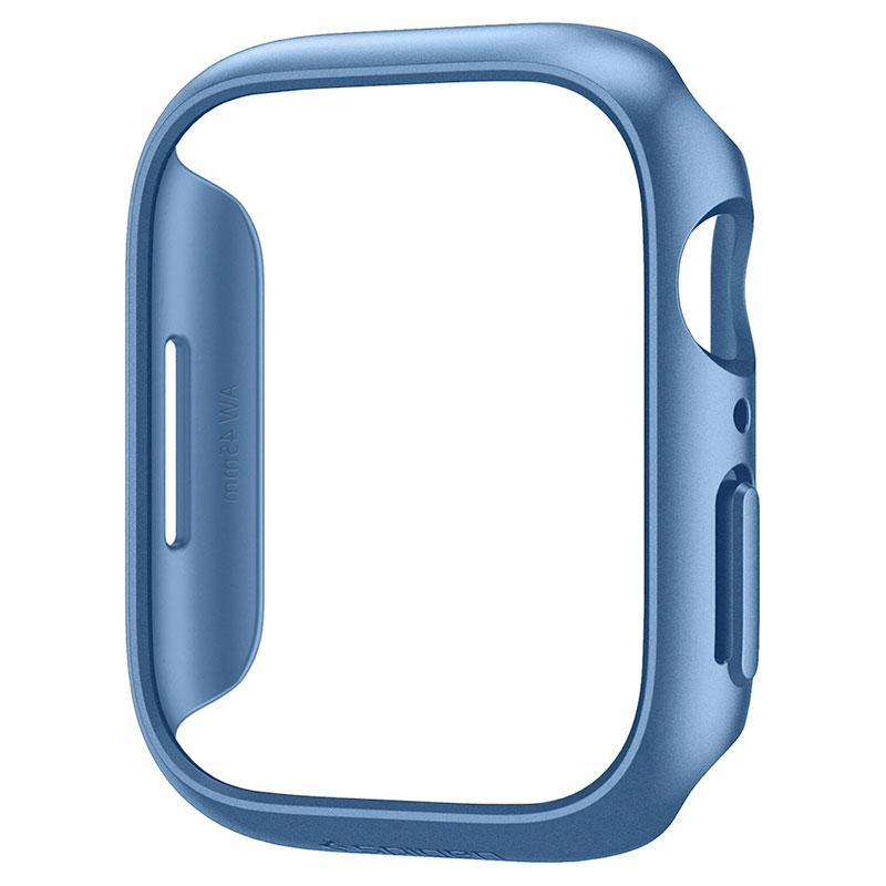 Spigen kryt Thin Fit pre Apple Watch 7/8 45mm - Metallic Blue