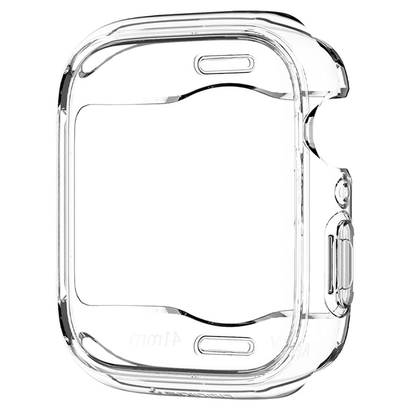 Spigen kryt Ultra Hybrid pre Apple Watch 7/8 41mm - Crystal Clear
