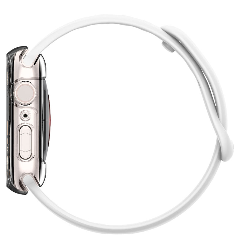 Spigen kryt Ultra Hybrid pre Apple Watch 7/8 41mm - Crystal Clear