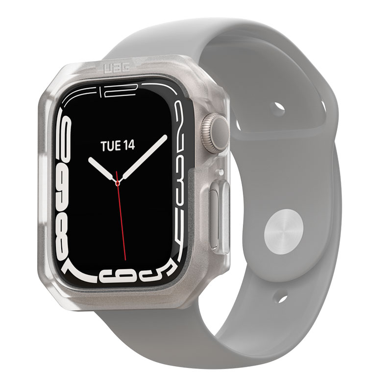 UAG kryt Scout Case pre Apple Watch 7/8/9 45mm - Clear