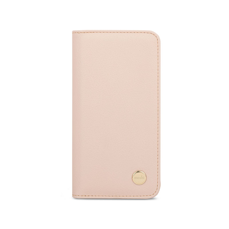 Moshi puzdro Overture with Detachable Magnetic Wallet pre iPhone 12 mini - Luna Pink