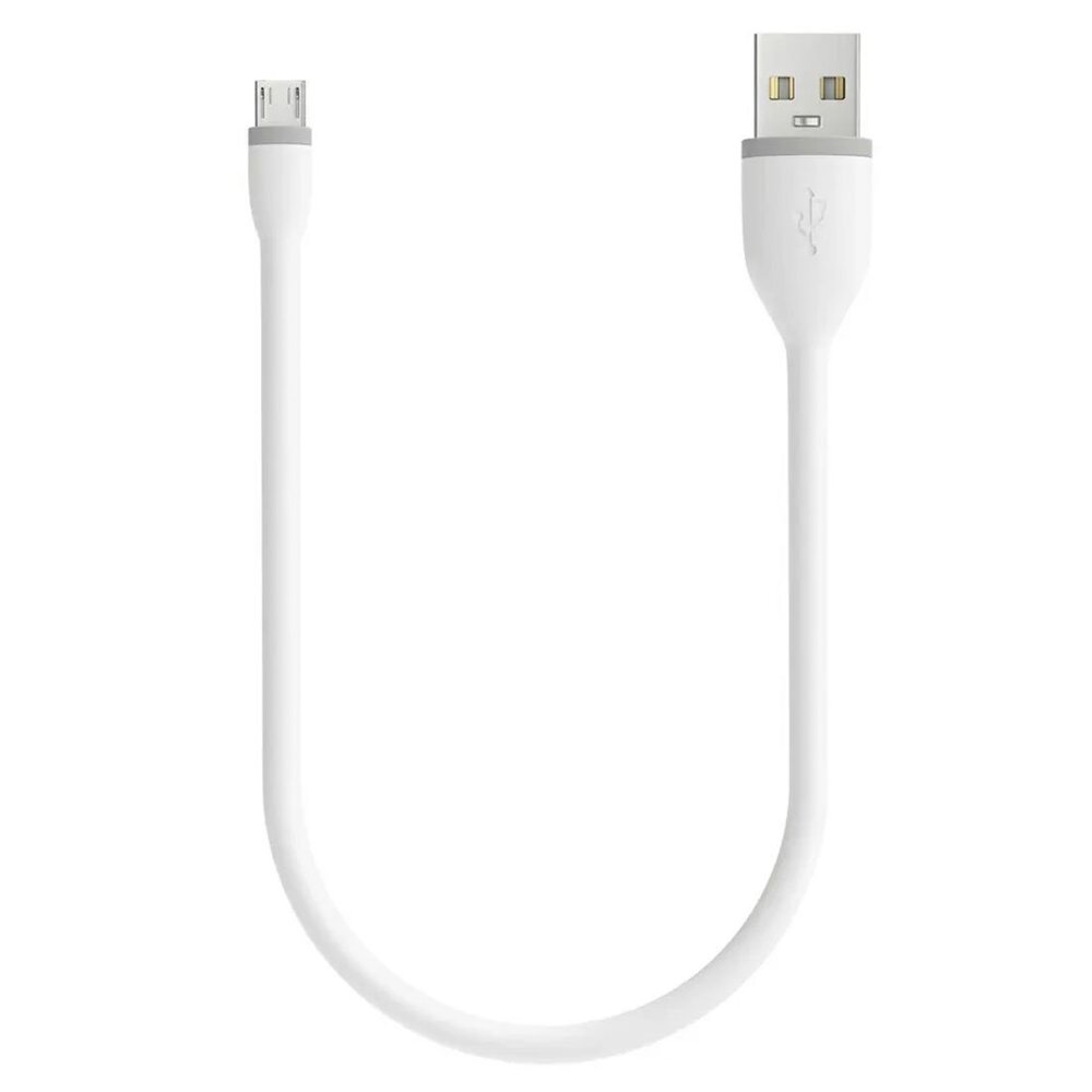 Satechi kábel Flexible USB to Micro USB 0.25m - White