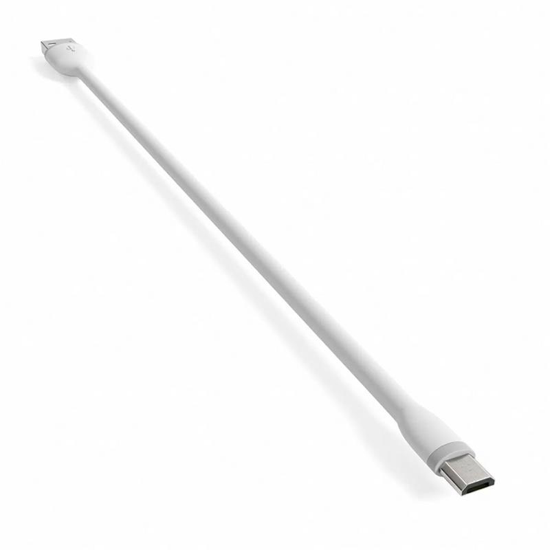 Satechi kábel Flexible USB to Micro USB 0.25m - White