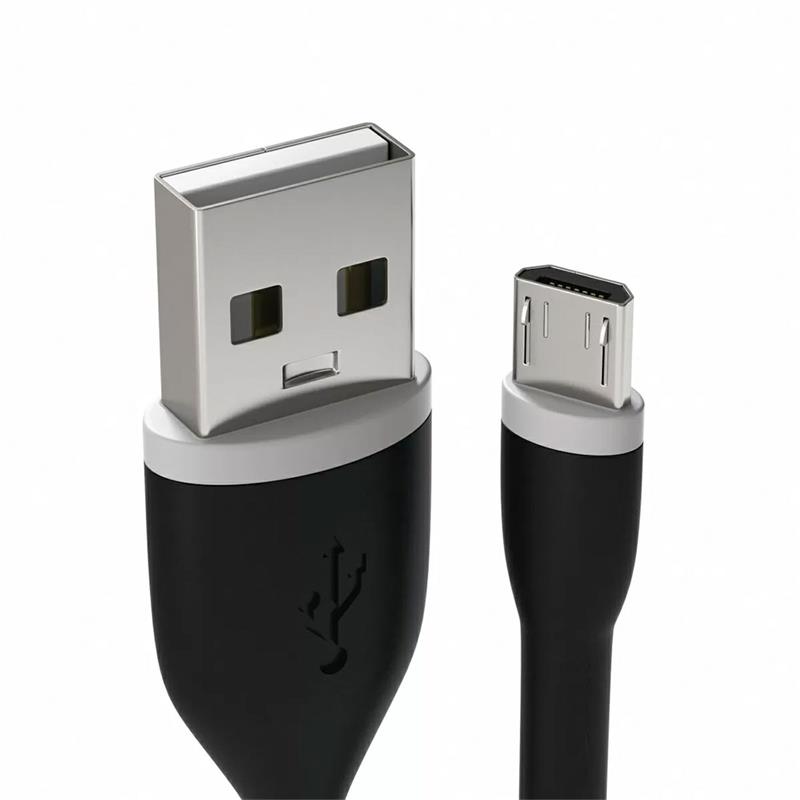 Satechi kábel Flexible USB to Micro USB 0.15m - Black