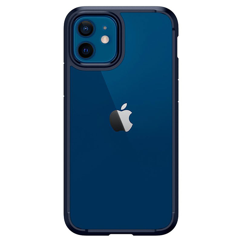Spigen kryt Ultra Hybrid pre iPhone 12/12 Pro - Navy Blue