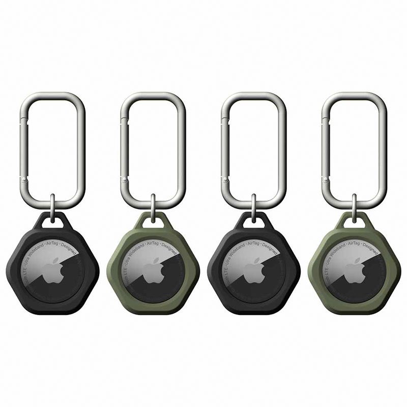 UAG puzdro Scout pre AirTag 4pack - Black/Olive