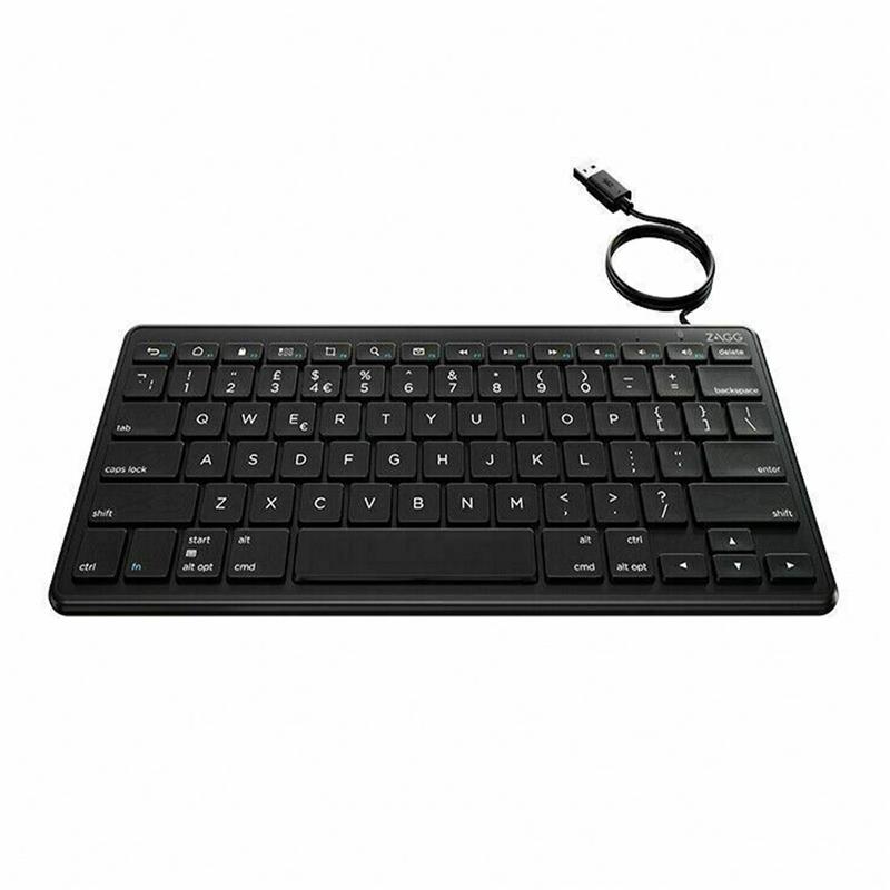 ZAGG klávesnica USB-A Wired Keyboard EN - Black
