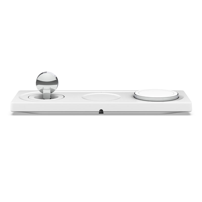 Belkin Boost Charge Pro 3-in-1 Wireless Charging Pad with Magsafe 15W - White