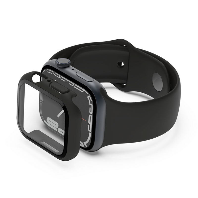 Belkin ochranné sklo ScreenForce 2-in-1 pre Apple Watch 7/8/9 41mm - Black