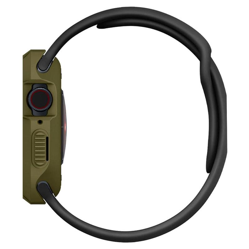 Spigen kryt Rugged Armor pre Apple Watch 4/5/6/7/8/SE/SE 2 44/45mm - Olive