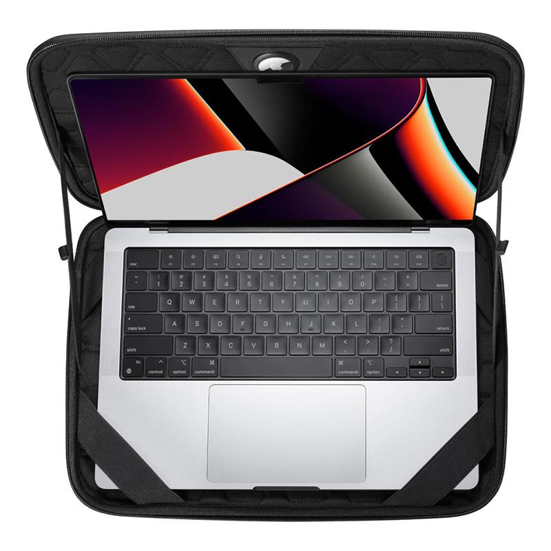 Spigen pouzdro Rugged Armor Pro pro Macbook Pro 14" 2021 - Black