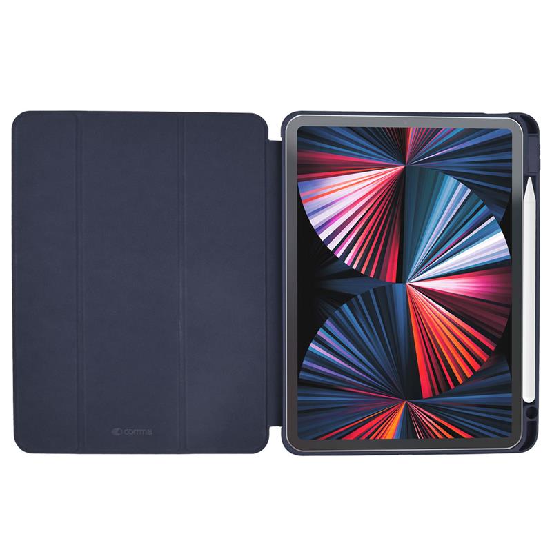Comma puzdro Royal Fiber Case with Pencil Slot pre iPad Air 10.9"/Air 11" - Blue