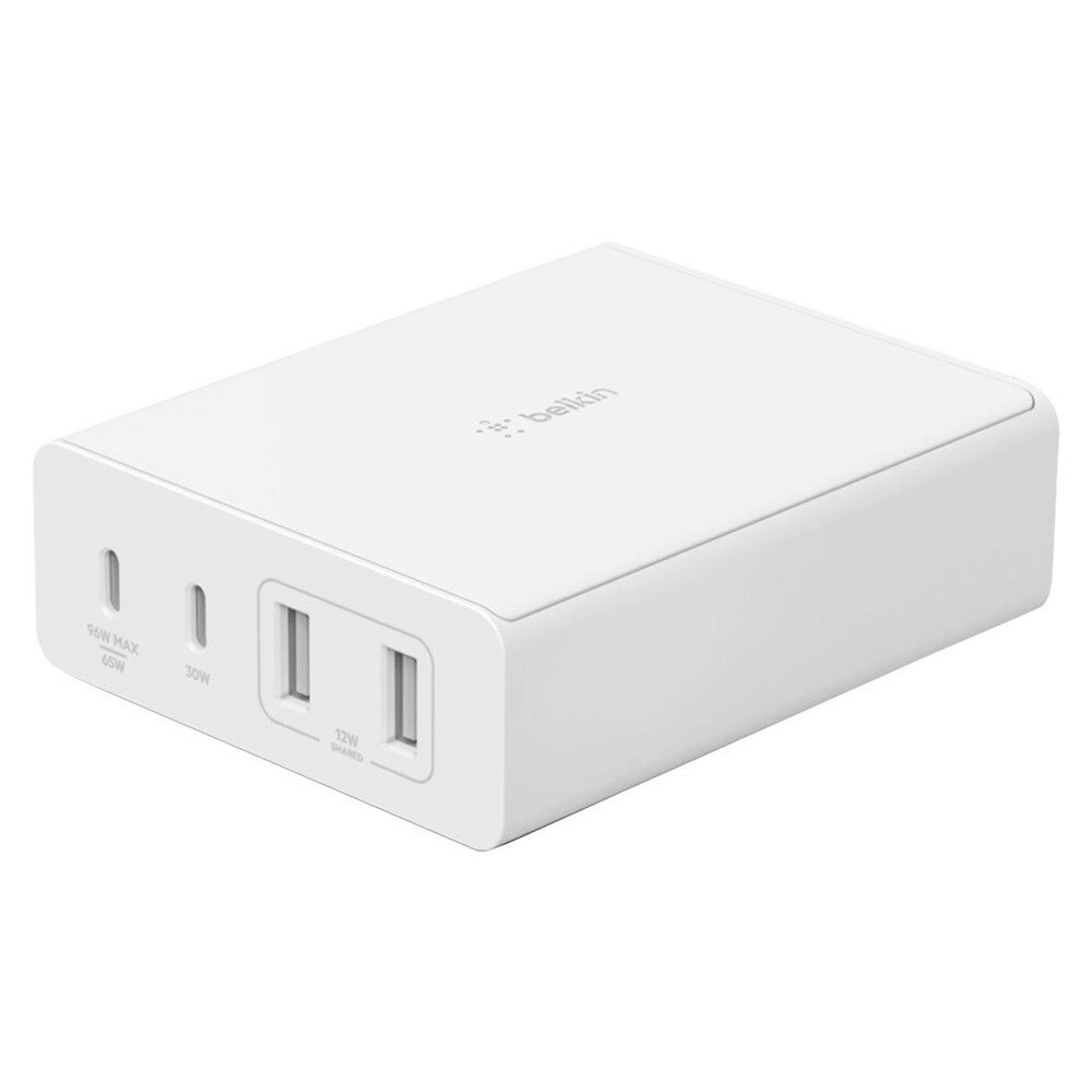 Belkin Boost Charge Pro 4-Port GaN Charger 108W - White