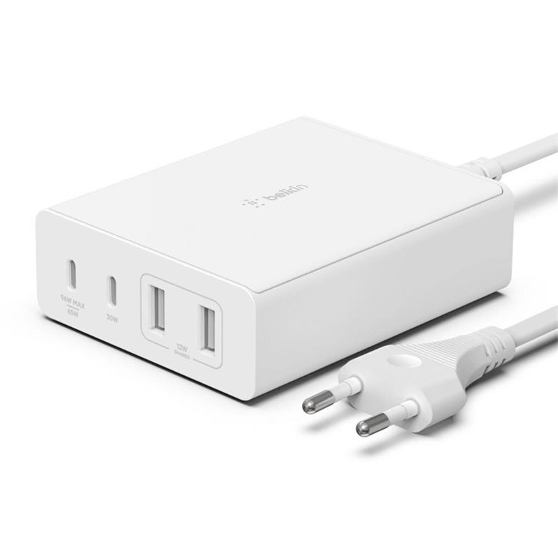 Belkin Boost Charge Pro 4-Port GaN Charger 108W - White